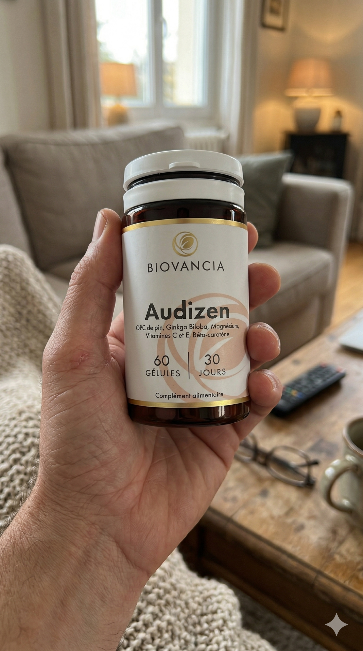 Audizen Biovancia avis 2026 - test complet 6 actifs audition