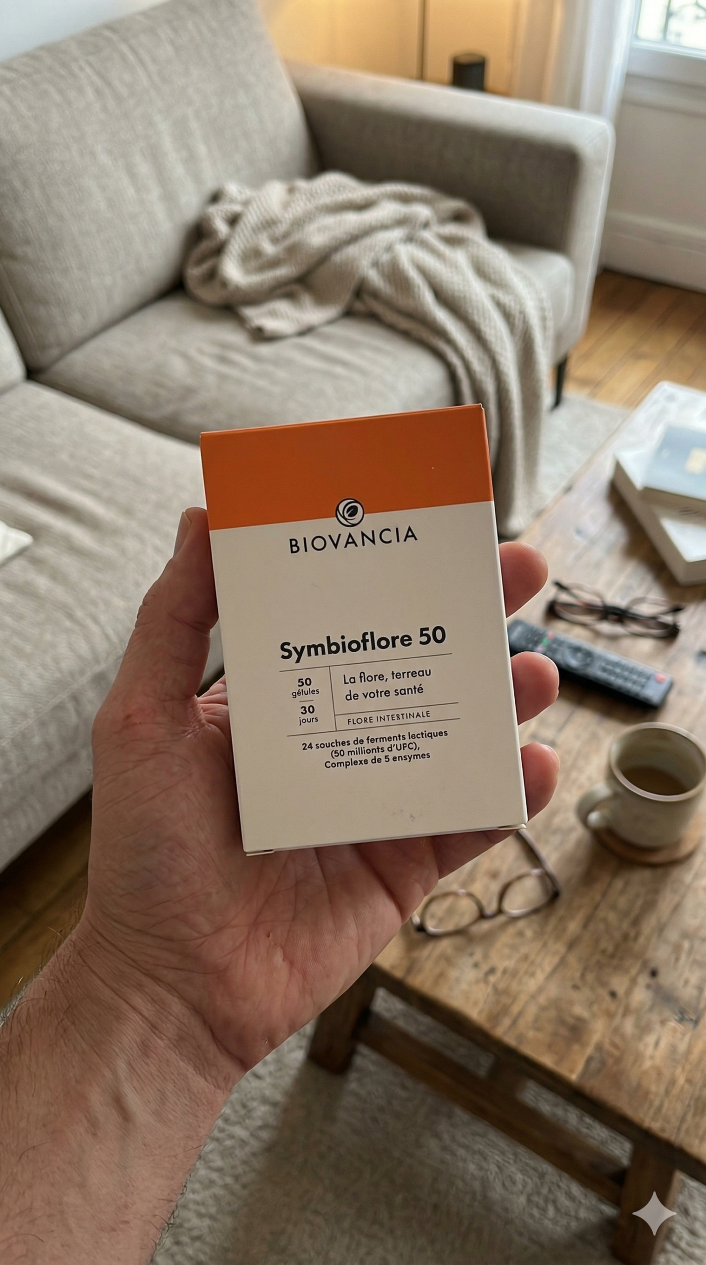 Symbioflore 50 Biovancia avis - test complet probiotique 50 milliards UFC 24 souches ZyMate enzymes