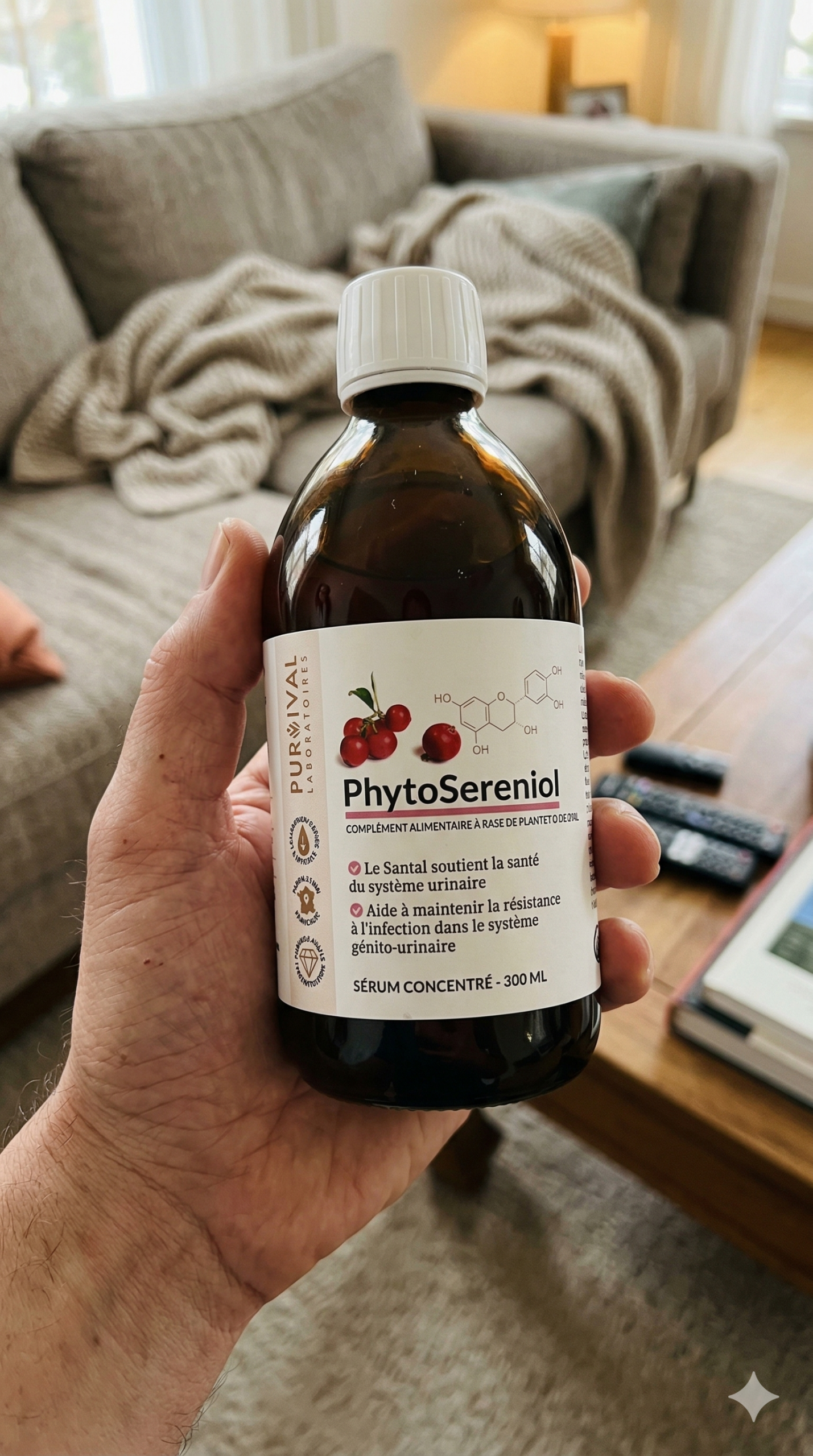 PhytoSereniol Purvival avis - test complet phytosérum buvable 11 actifs DROPSORDRY canneberge fuites urinaires féminines
