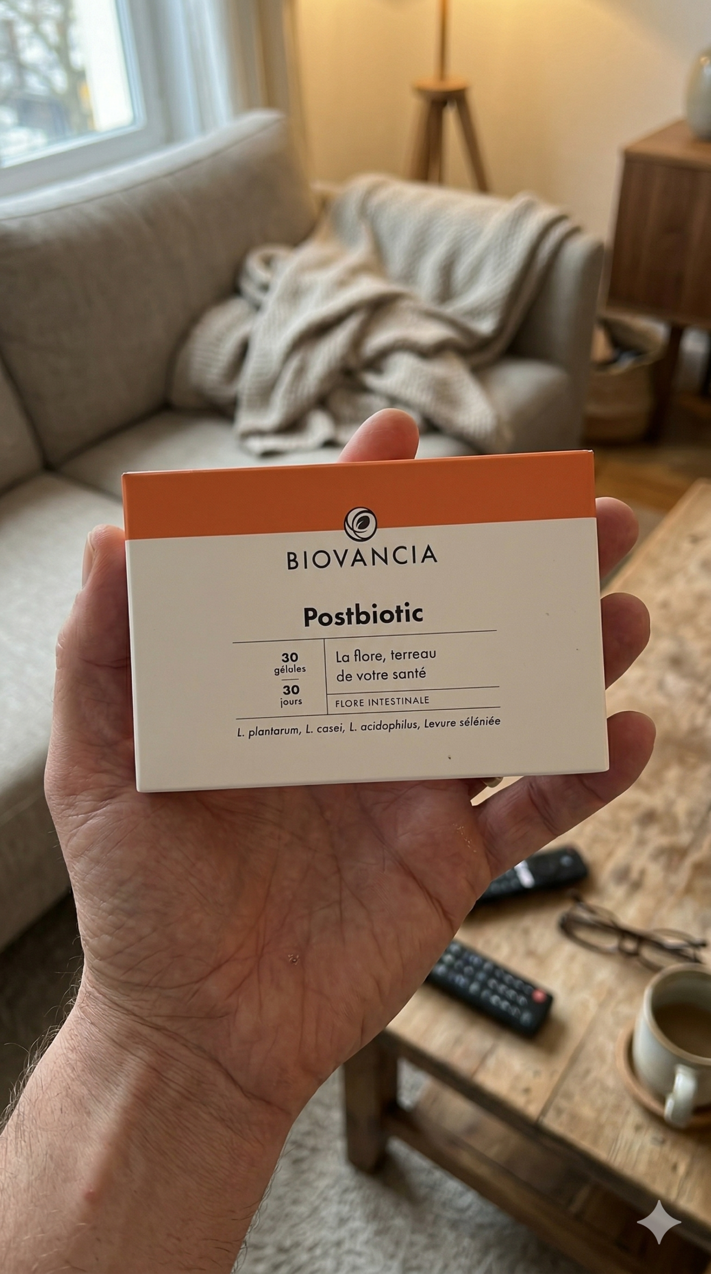 Postbiotic Biovancia avis - test complet complément microbiote intestinal 3 souches postbiotiques inactivées levure séléniée